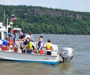 Children On Hudson River